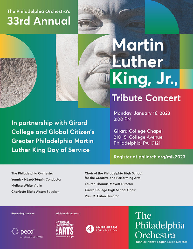 Orchestra MLK Concert Flyer